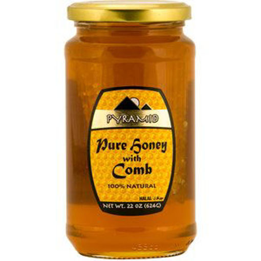 PYRAMID Pure Honey w/Comb 624g