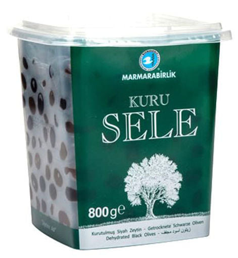 MARMARABIRLIK Olive Kuru Sele Zeytin Brown Box 800g