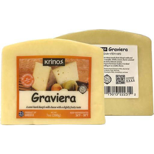 KRINOS Graviera Cheese Wedges 200g
