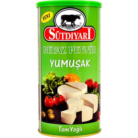 DAIRYLAND White Cheese in Green Can (Yumusak Tam Yagli Beyaz Peynir) 1000g