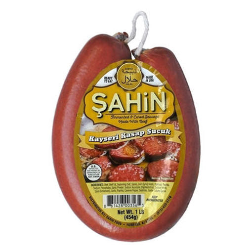 SAHIN Butcher Style Mild Sucuk (Kasap Sucuk) 454g