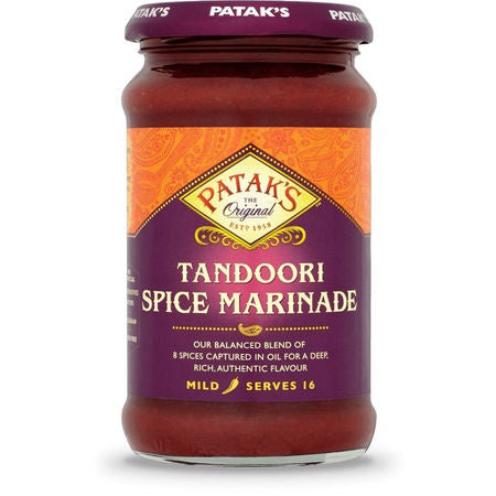 PATAK'S Tandoori Marinade Spice Paste 283g