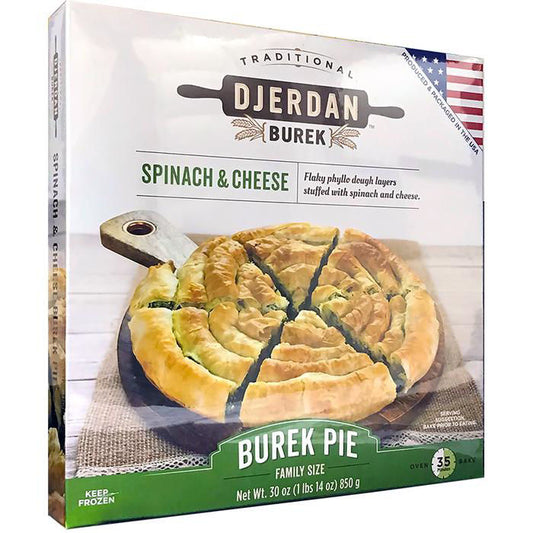 DJERDAN Burek Swirls w/Spinach & Cheese 850g