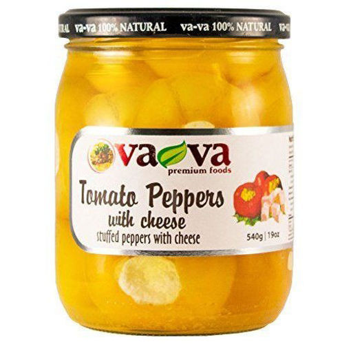 VAVA Tomato Peppers w/Cheese 540g
