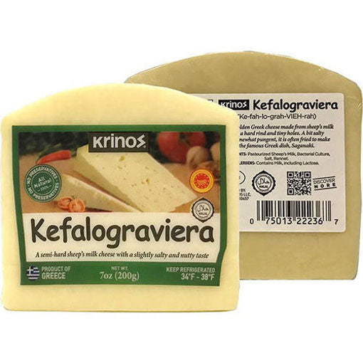 KRINOS Kefalograviera Cheese Wedges 200g