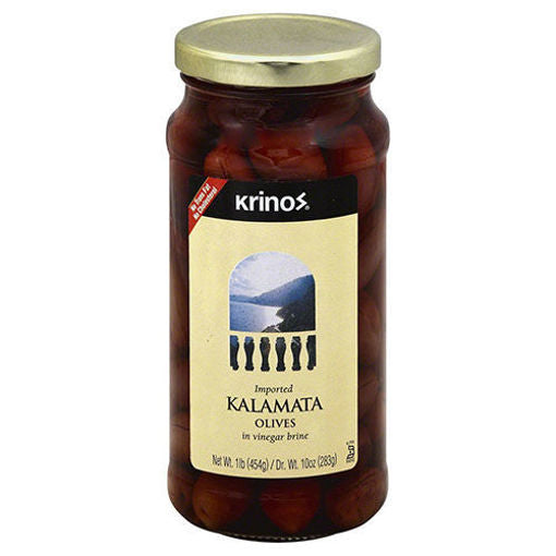 KRINOS Imported Kalamata Olives in brine 283g