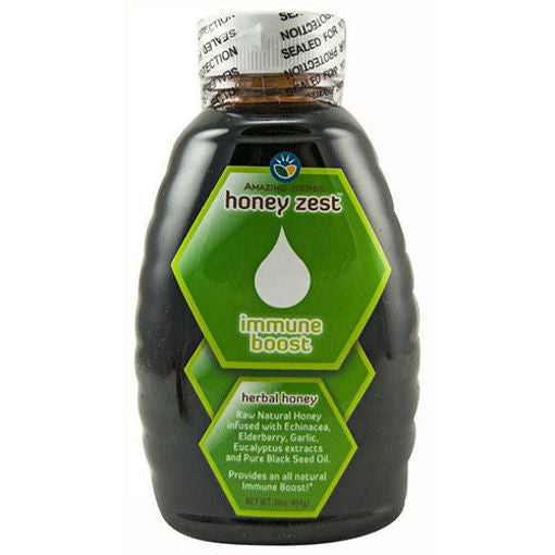 AMAZING HERBS Honey Zest Immune Boost 454g