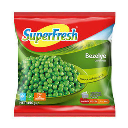 SUPERFRESH Green Peas (Bezelye) 450g