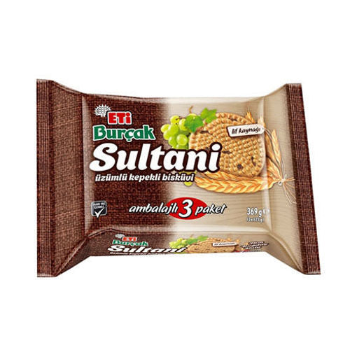 ETI Sultani Biscuit with Raisins 369g