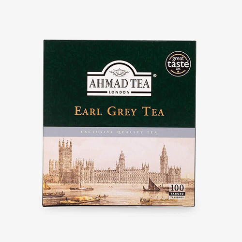 AHMAD TEA Earl Grey Tea (100 Tea Bags) 200g