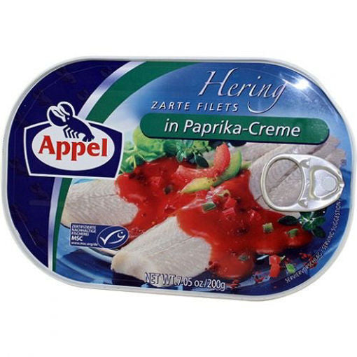 APPEL Hering Zarte Filets in Paprika Creme 200g