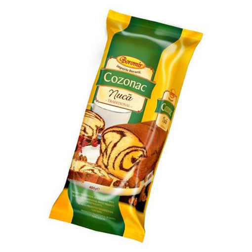 BOROMIR Cozonac w/Sweet Walnut Roll, Raisins Cream 400g