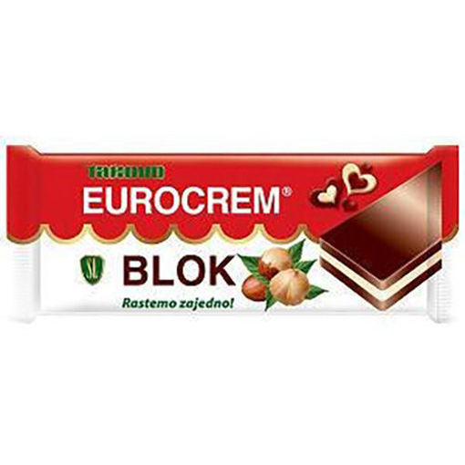 SWISSLION Takovo Eurocrem Blok Chocolate Bar 100g