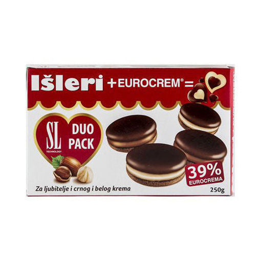 SWISSLION Takovo Isleri Cookies w/Eurocrem 250g