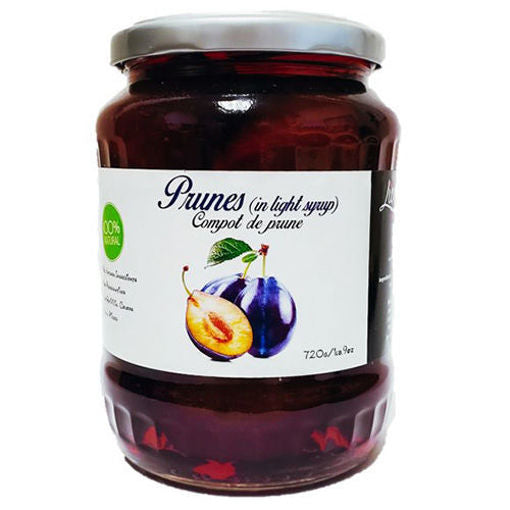 LIVADA Prunes in Light Syrup 720g