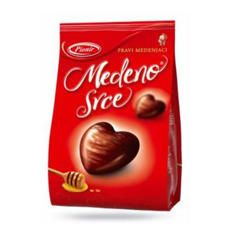 PIONIR Honey Hearts Cookies (Medeno Srce) 150g