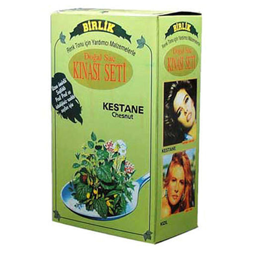 BIRLIK Hair Henna Chestnut Color 280g