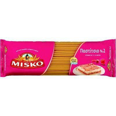MISKO Pasta #2 Pastitsio (Long Tube Pasta) 500g