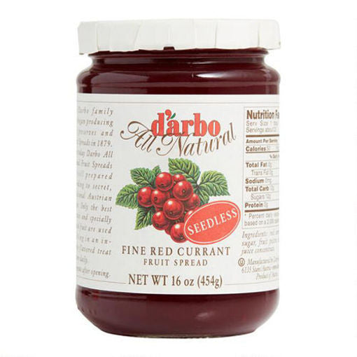 DARBO All-Natural Fine Red Currant Fruit Spread 454g