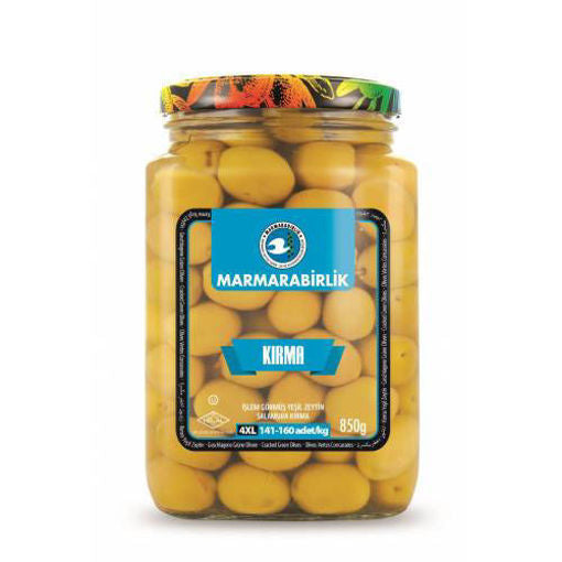 MARMARABIRLIK Green Cracked Olives 4XL 850g