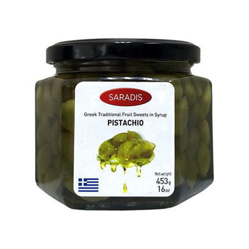 SARADIS Pistachios in Syrup 453g