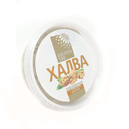 ZOLOTI VEK Sunflower Halva w/Walnut 550g