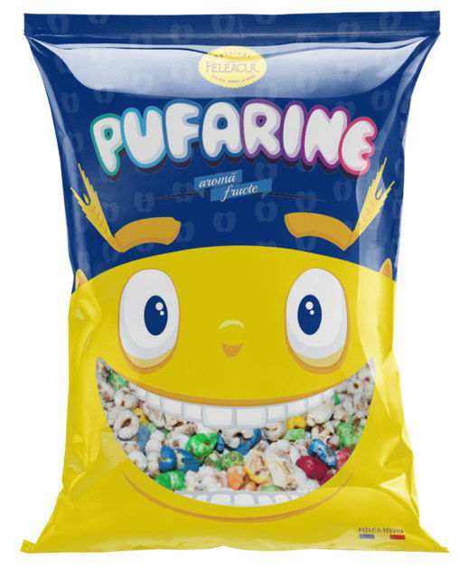 FELEACUL Pufarine Fruit Flavored Puffed Rice Cereal 300g