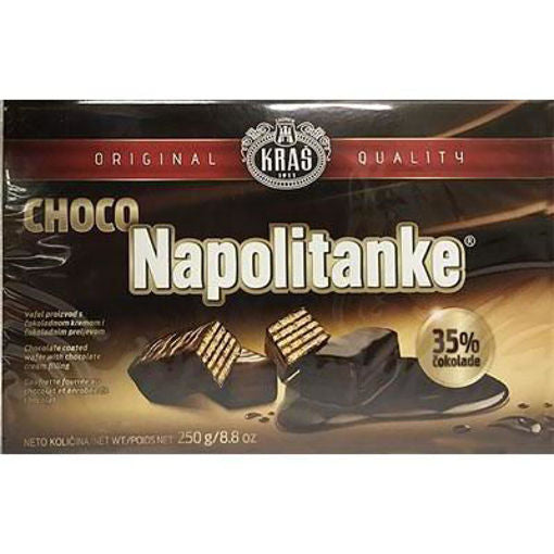 KRAS Wafers Napolitanke Choco Covered 250g