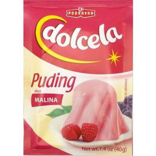 PODRAVKA Dolcela Pudding Raspberry 40g
