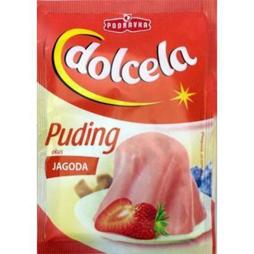 PODRAVKA Dolcela Pudding Strawberry 40g
