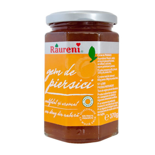 RAURENI Gem de Piersici (Peach Jam) 370g
