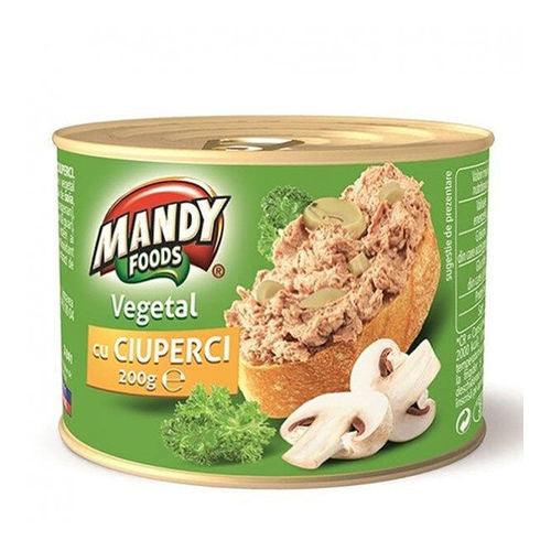 MANDY Vegetal cu Ciuperci (Veggie Pate w/Mushrooms) 200g