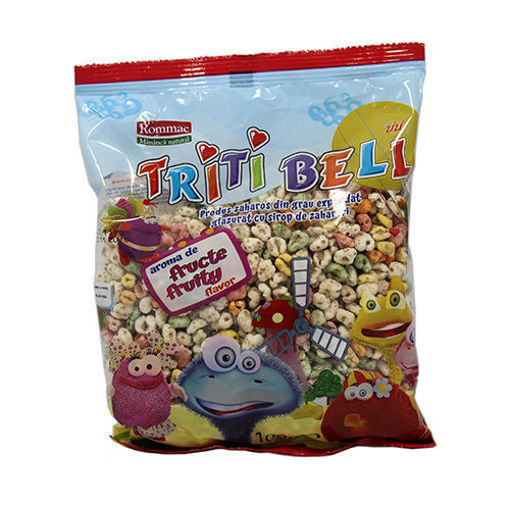 ROMMAC Triti Bell Fruit Flavored Rice Cereal 100g
