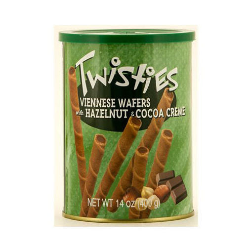 TWISTIES Viennese Wafers w/Skim Milk & Cocoa Creme 400g