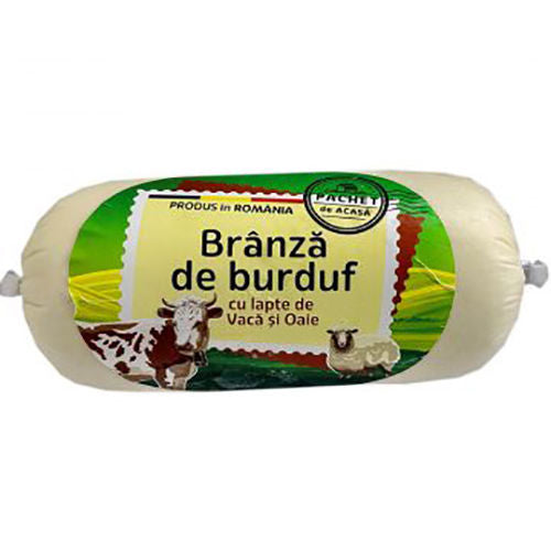 PACHET DE ACASA Branza de Burduf Cow & Sheep's Milk Cheese 360g