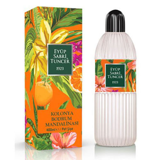 EYUP SABRI TUNCER Glass Bottle Cologne w/Mandarin (from Bodrum,Turkey) 400ml