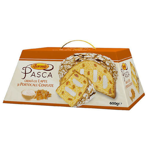 BOROMIR Easter Cake ''Pasca'' Milk Cream & Candied Orange 600g