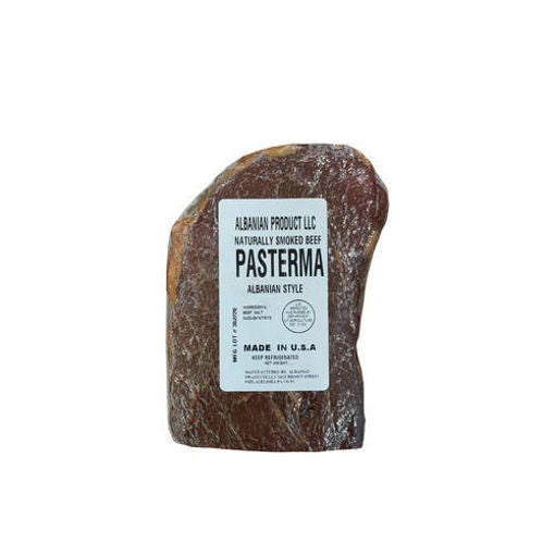 ALBANIAN Naturally Smoked Beef 'Pasterma' per lb (approx 1-1.20lbs)