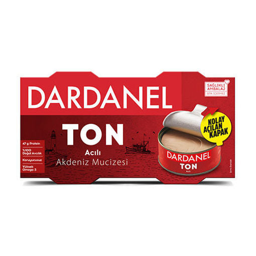 DARDANEL Spicy&Hot Tuna in Sunflower Oil 160g x 2pk