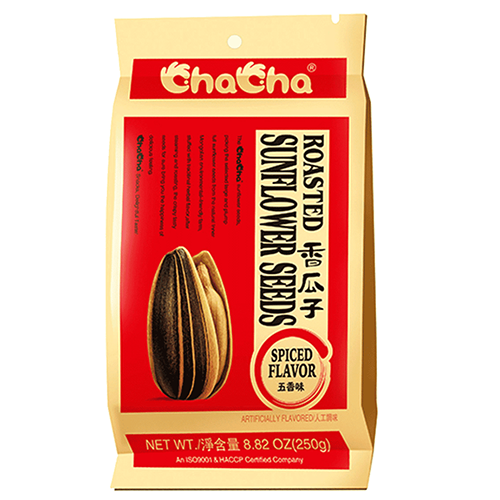 CHA CHA Sunflower Seeds w/Spiced Flavor 250g