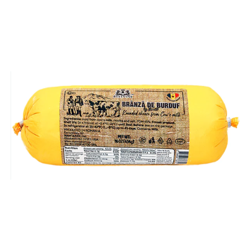 BELEVINI Branza de Burduf (Kneaded Cheese from Cow's Milk) 454g