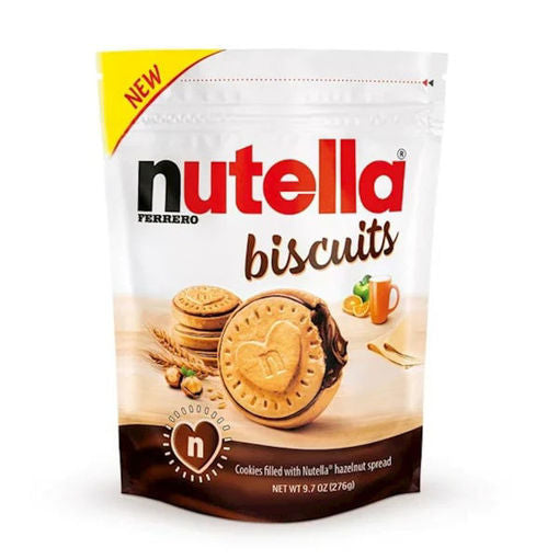 NUTELLA Biscuits Hazelnut Spread w/Cocoa Sandwich Cookies 276g