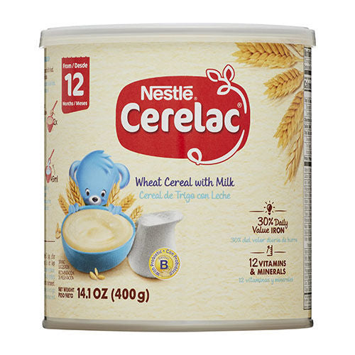 NESTLE Cerelac (Wheat Cereal w/Milk) 400g