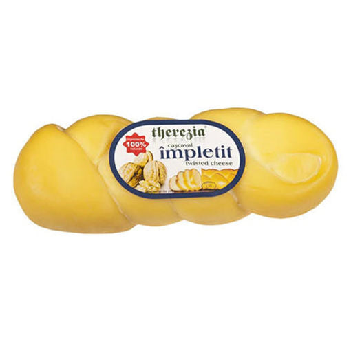 THEREZIA Twisted Smoked Cheese (Cascaval Impletit) 340g