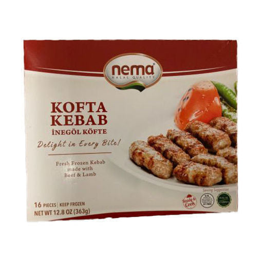 NEMA Frozen Kofta Kabob (Inegol Kofte) 16 pc - 363g