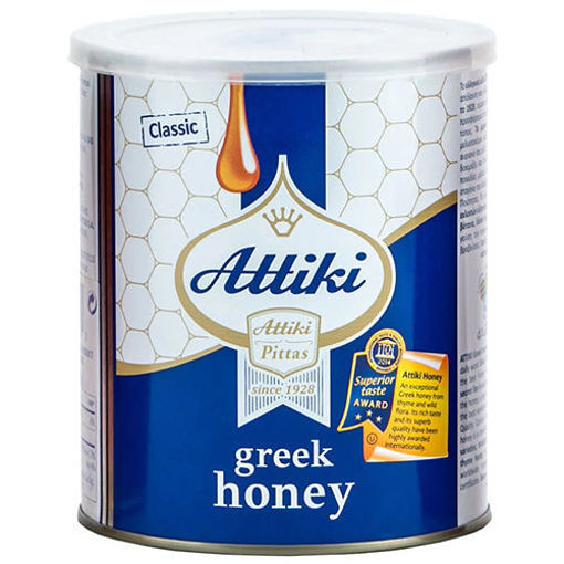 ATTIKI Premium Greek Honey in Tin 1000g