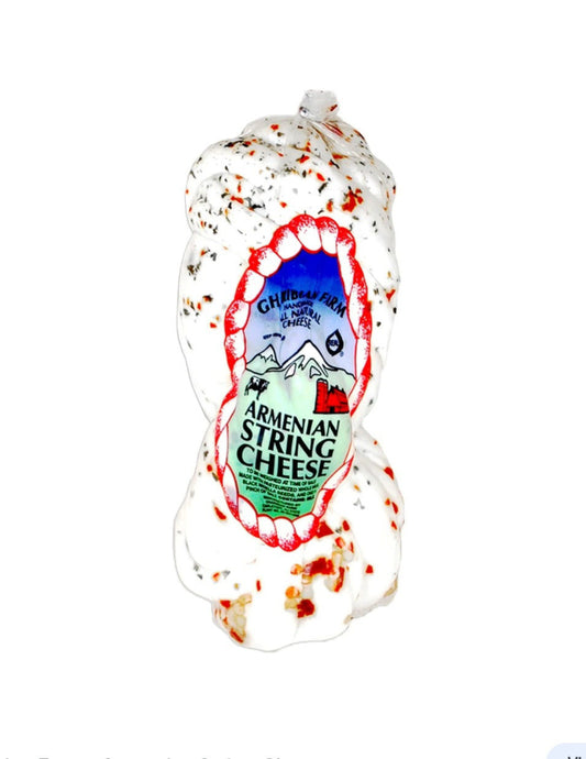 GHARIBIAN Armenian String Cheese with Pepper & Parsley0.75 lb