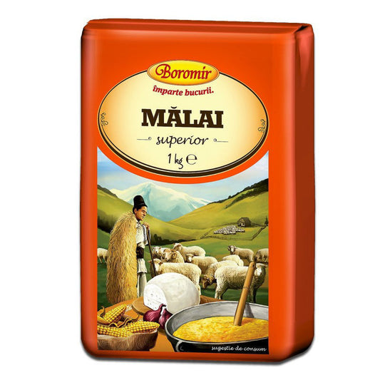 BOROMIR Corn Flour Fine (Malai Mamaliga) 1kg