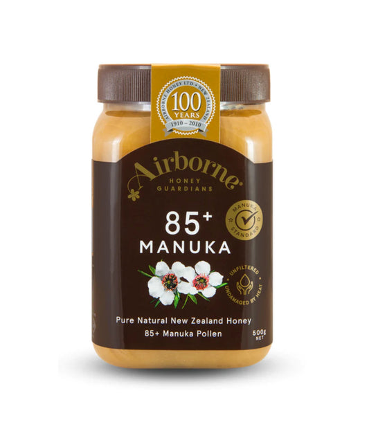 AIRBORNE Manuka Blend Pure Natural Honey +85 500g