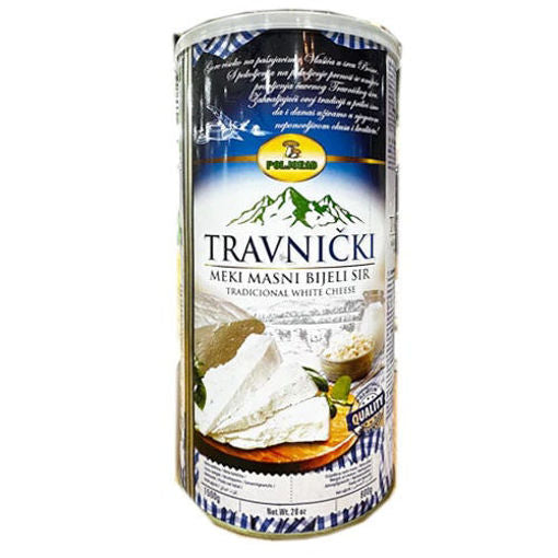 POLJORAD Cow's Milk Cheese (Travnicki Meki Masni Bijeli Sir) 800g